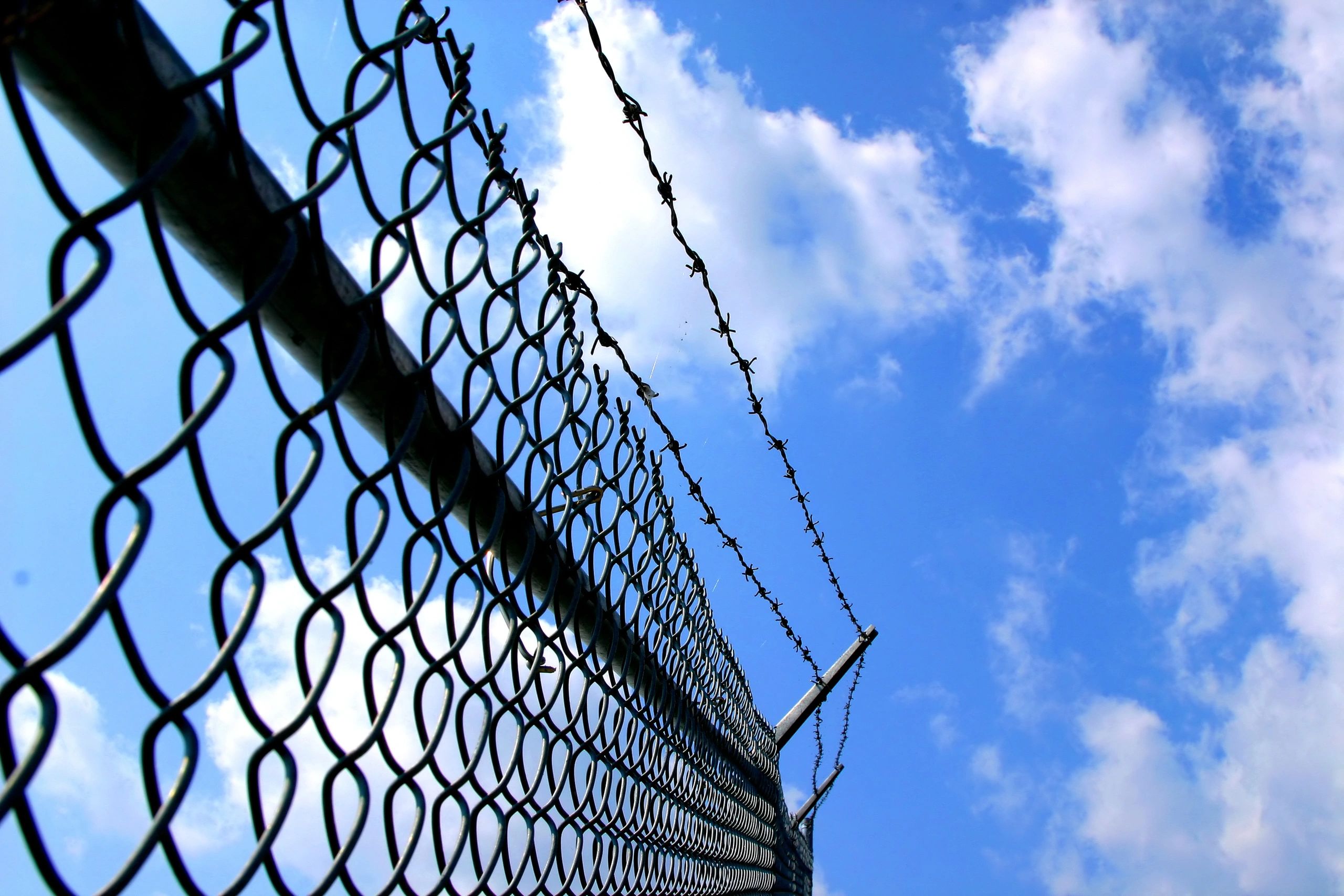 Secure chainlink fence